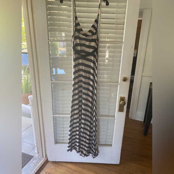 Aqua medium tank dress Maxi - Picture 3 of 4